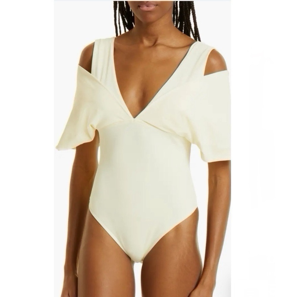 NEW Kimberly Goldson Hallie Short Sleeve Bodysuit